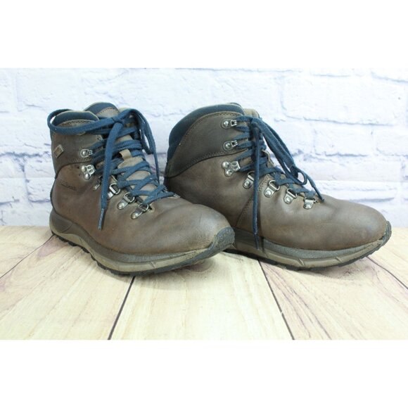 LL Bean Alpine Hiking Boots Leather Brown Size 7.5 M - Picture 5 of 9